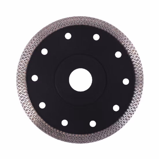 Outil diamanté de coupe en céramique de lame de coupe de 115 mm