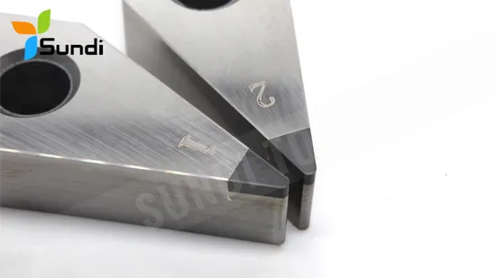 Standard External Turning Ccgw 120402 CNC PCBN CBN Cutting Tools Solid CBN Insert