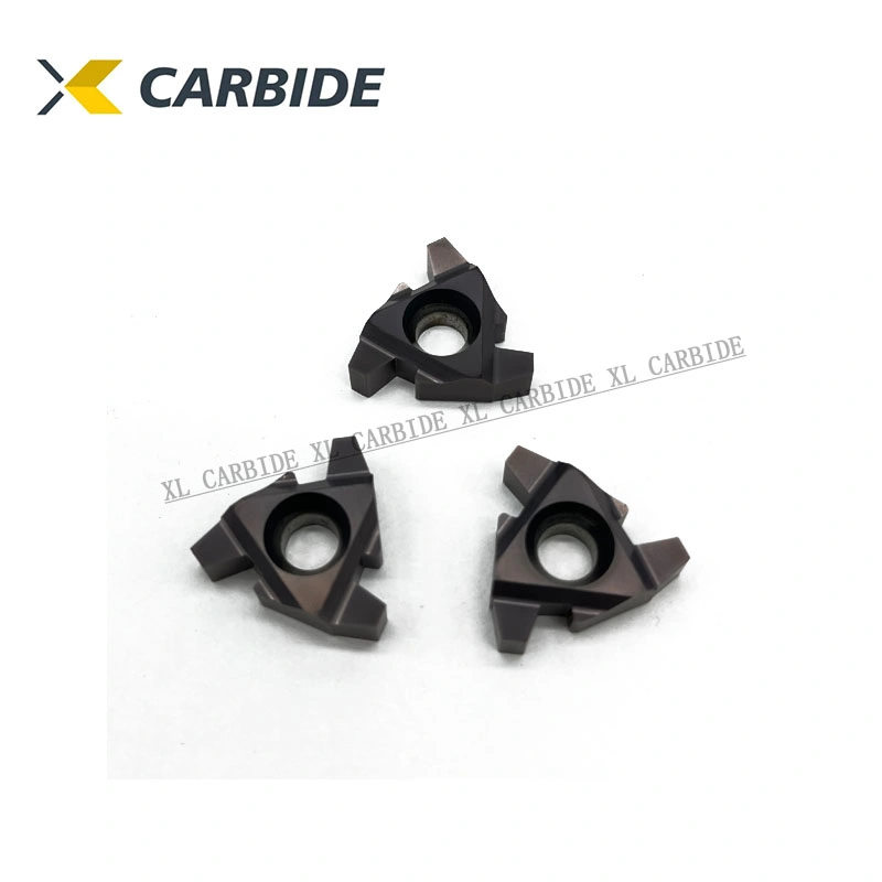 Zhuzhou XL Carbide Hand Tool Wholesale Price Turning Insert CNC Threading Inserts for Turning Lathe 16er 1.0 1.25 2.0 2.5 3.0 ISO Standard