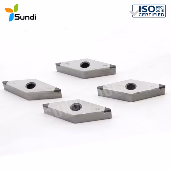 Standard External Turning Ccgw 120402 CNC PCBN CBN Cutting Tools Solid CBN Insert