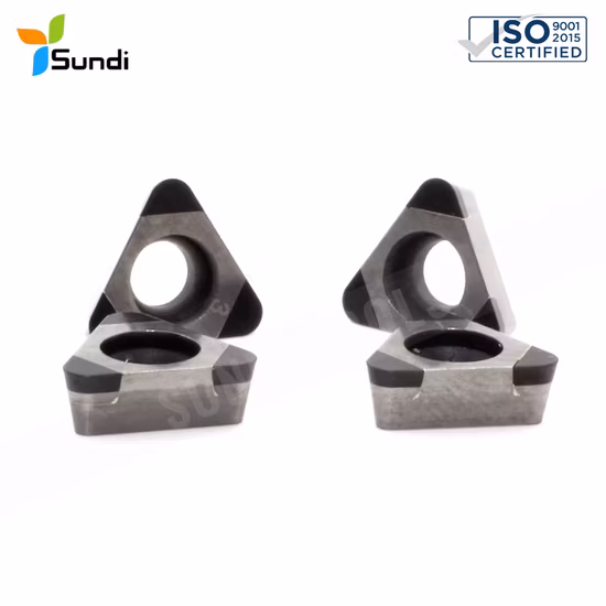 Standard External Turning Ccgw 120402 CNC PCBN CBN Cutting Tools Solid CBN Insert