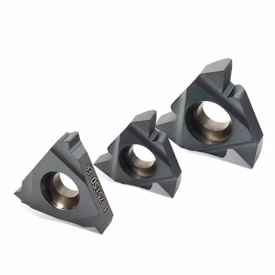 Wyk Carbide 16er 1.50 ISO CNC Outil Insert Filetage Carbure Inserts 16er 16IR 2.0ISO 2.5ISO 3.0ISO Filetage Carbure Insert CNC Tour Cutter pour Acier Inoxydable