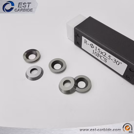 Inserts d'outil de coupe en carbure de tungstène haute performance pour la coupe du bois dur