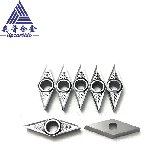 Pièces automobiles CNC, fraiseuse, outil de coupe, insertion en carbure de tungstène